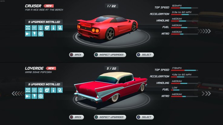 Horizon Chase Turbo garage