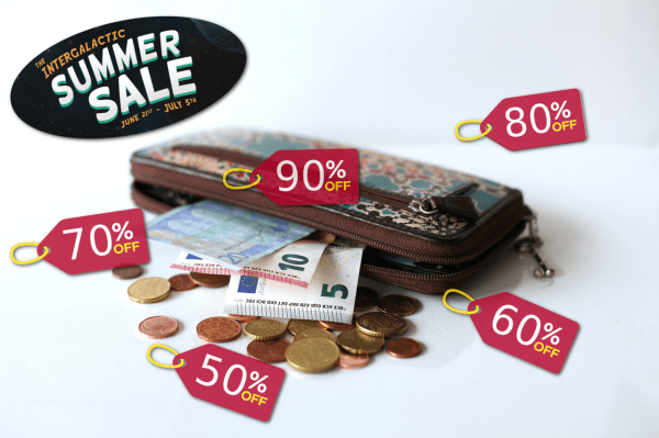 Intergalactic summer sale 2018