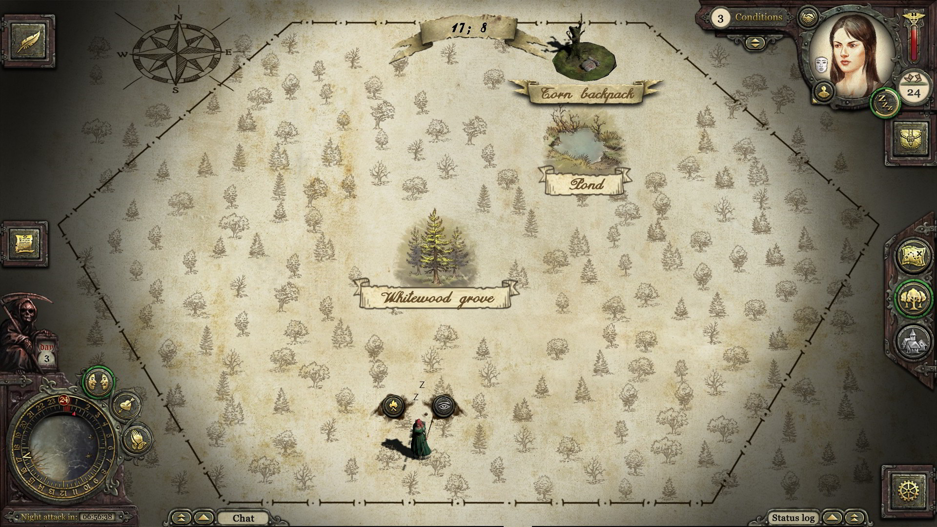 Grimmwood out of the village