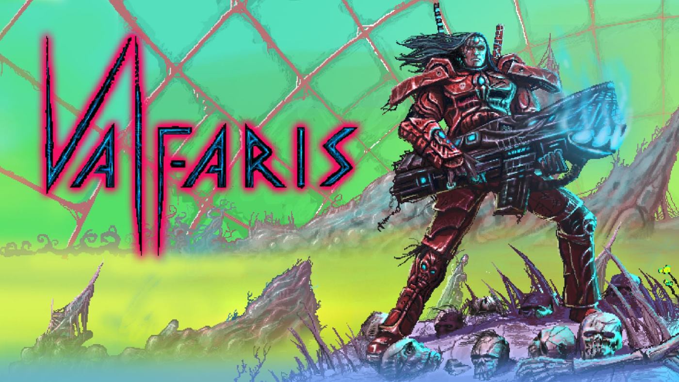valfaris title screen
