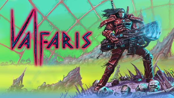 valfaris title screen