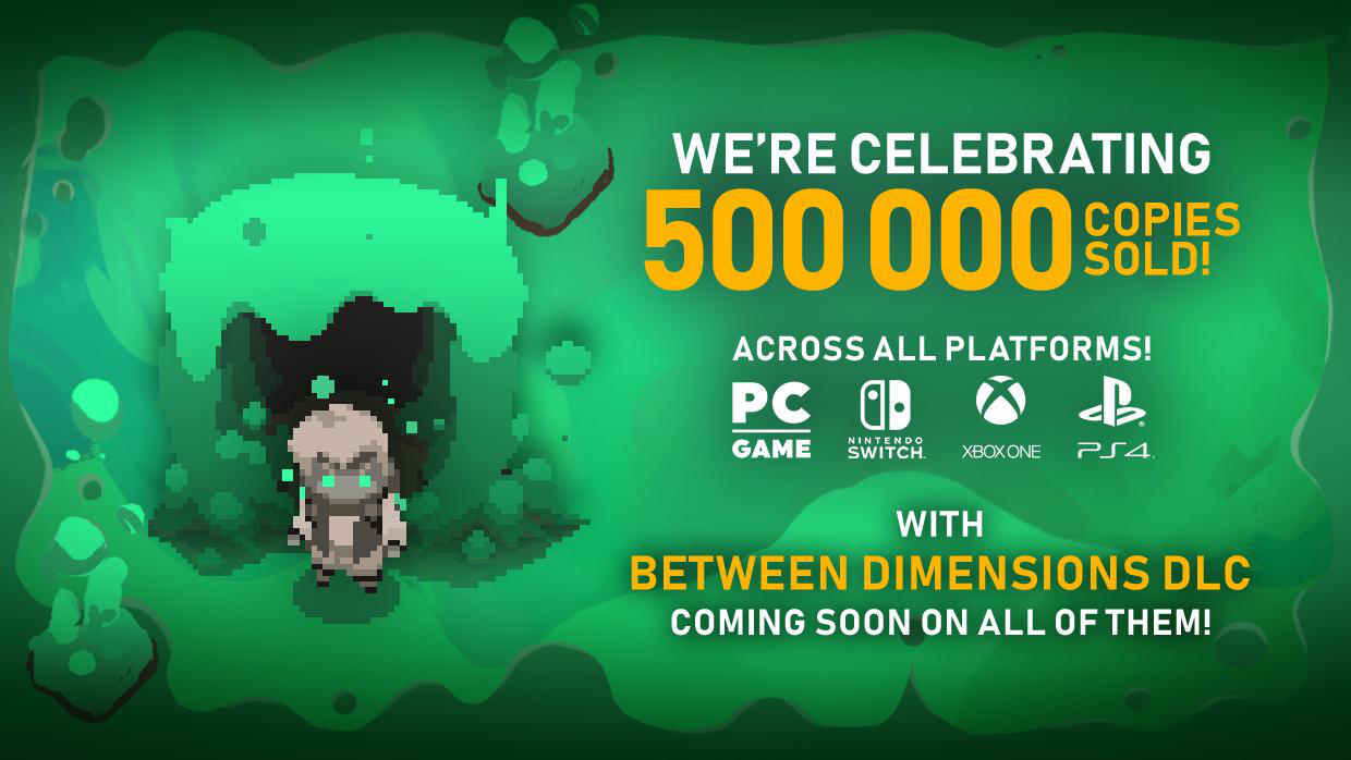 Moonlighter Half million copies sold
