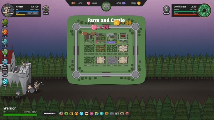 the defender farm and castle source management