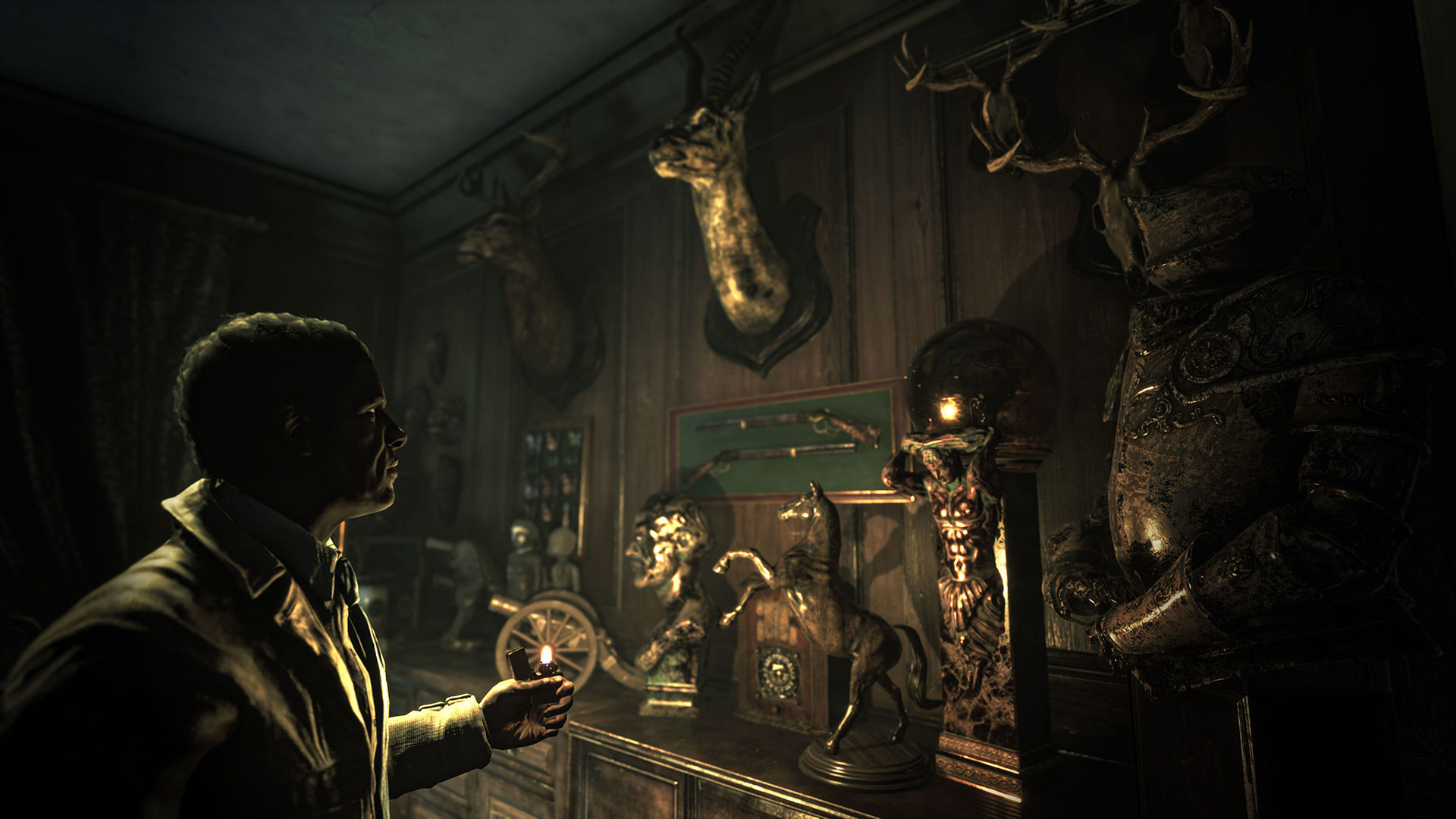 Song of Horror inside the mansion