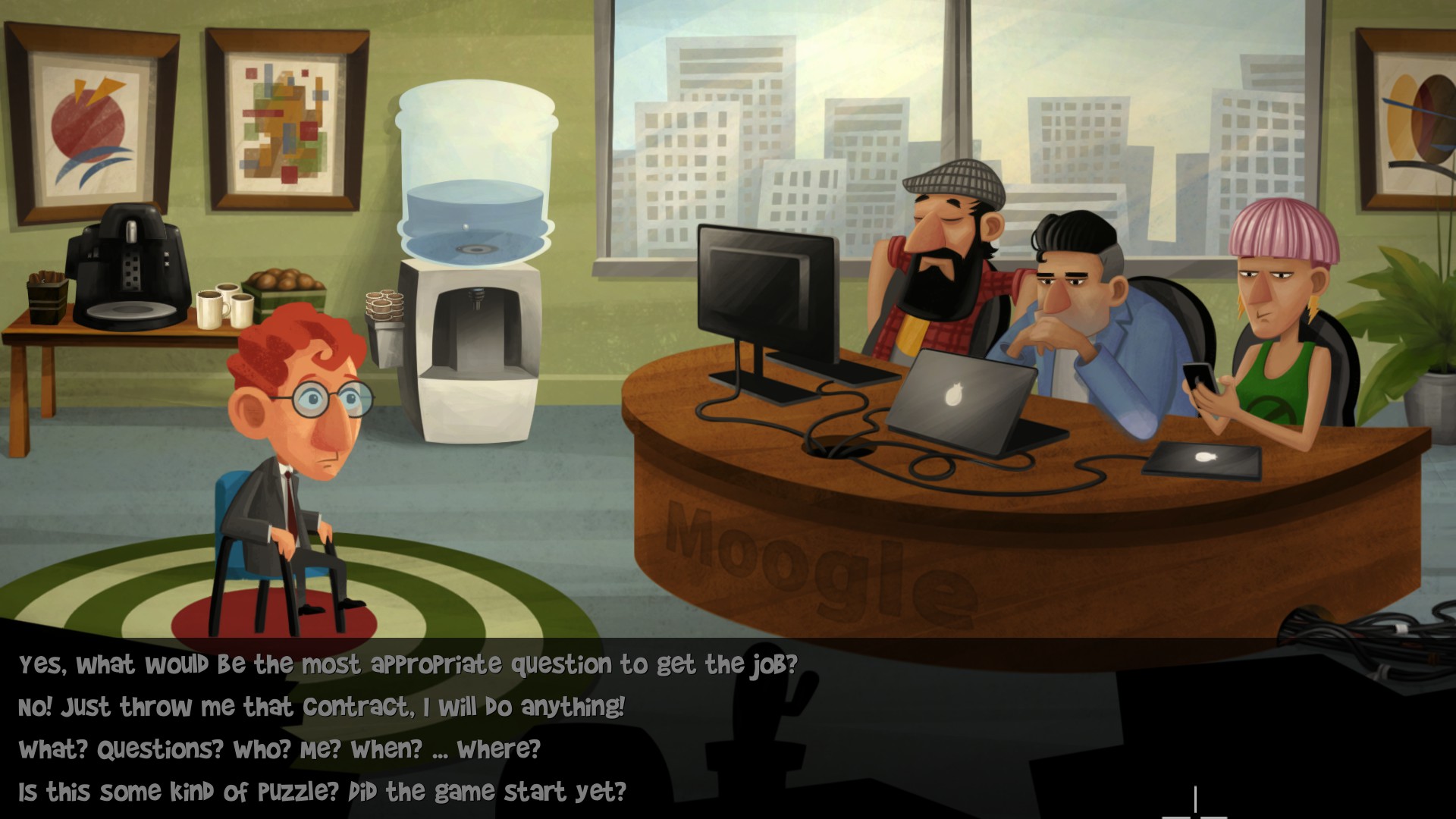 Death Corp Point and Click Adventure