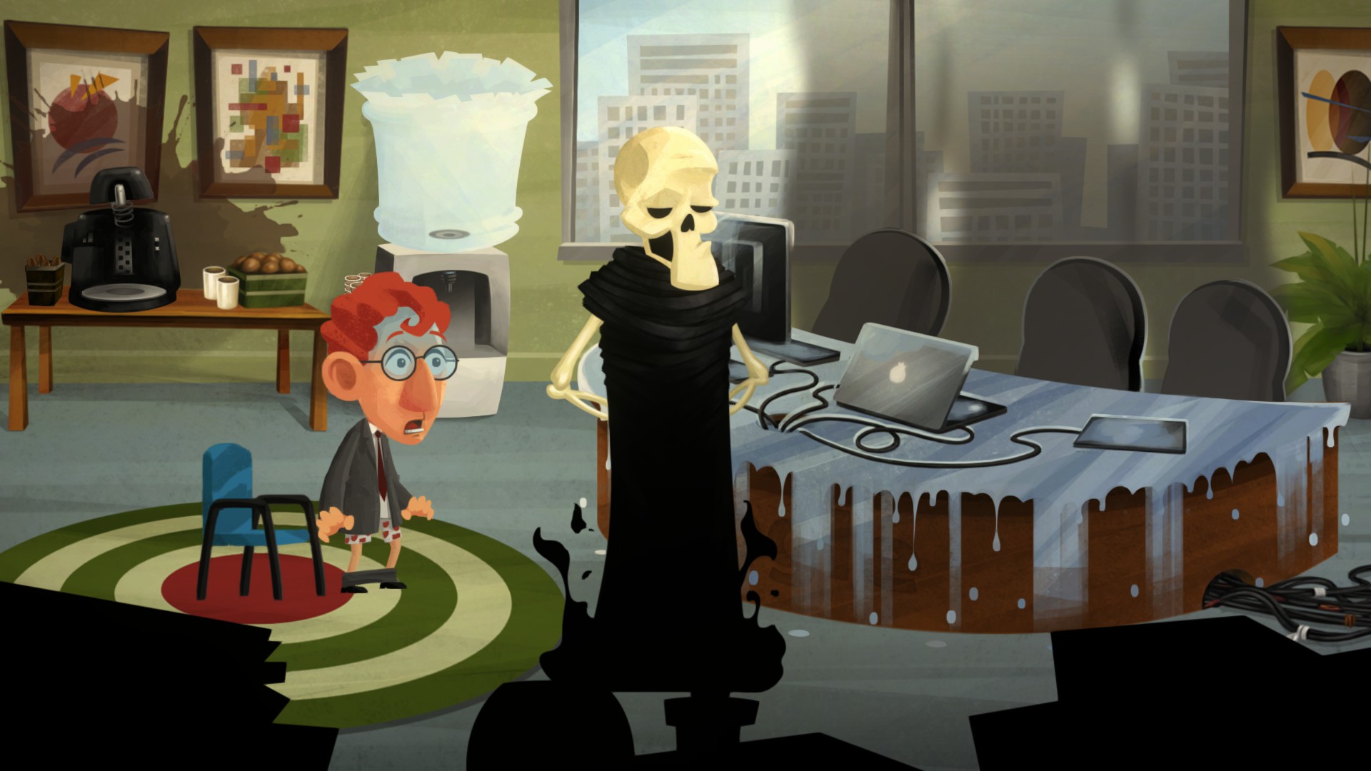 Death Corp Point and Click Adventure