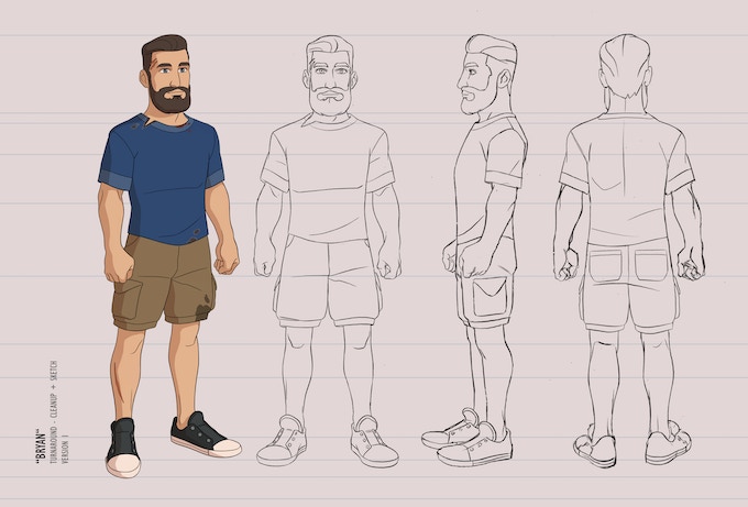 The Adventures of Bryan Scott character