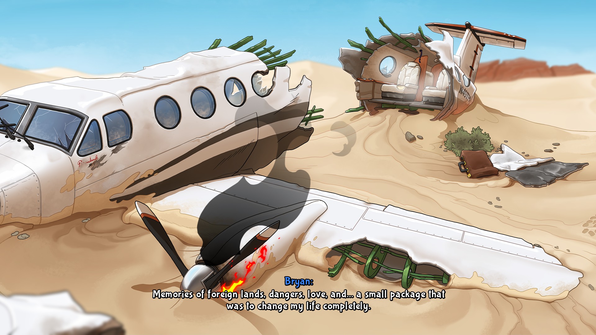 The Adventures of Bryan Scott plane