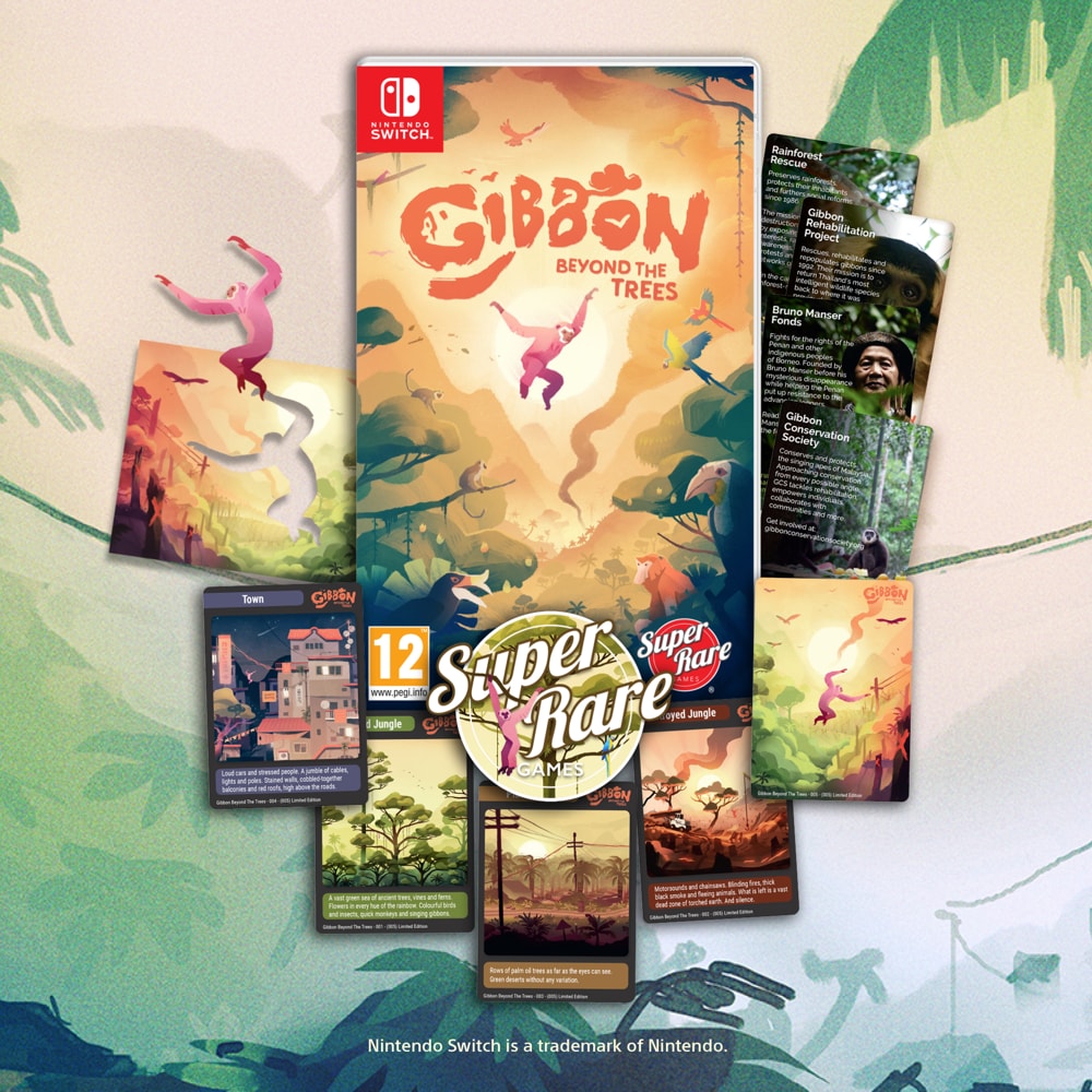 Gibbon Beyond the Trees Nintendo Switch