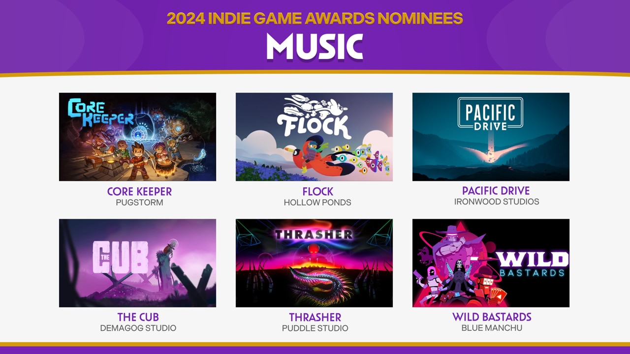 The Indie Game Awards Nominees