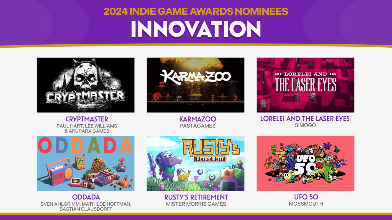 The Indie Game Awards Nominees