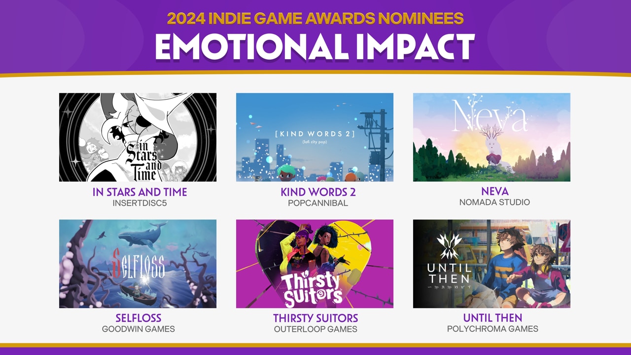 The Indie Game Awards Nominees