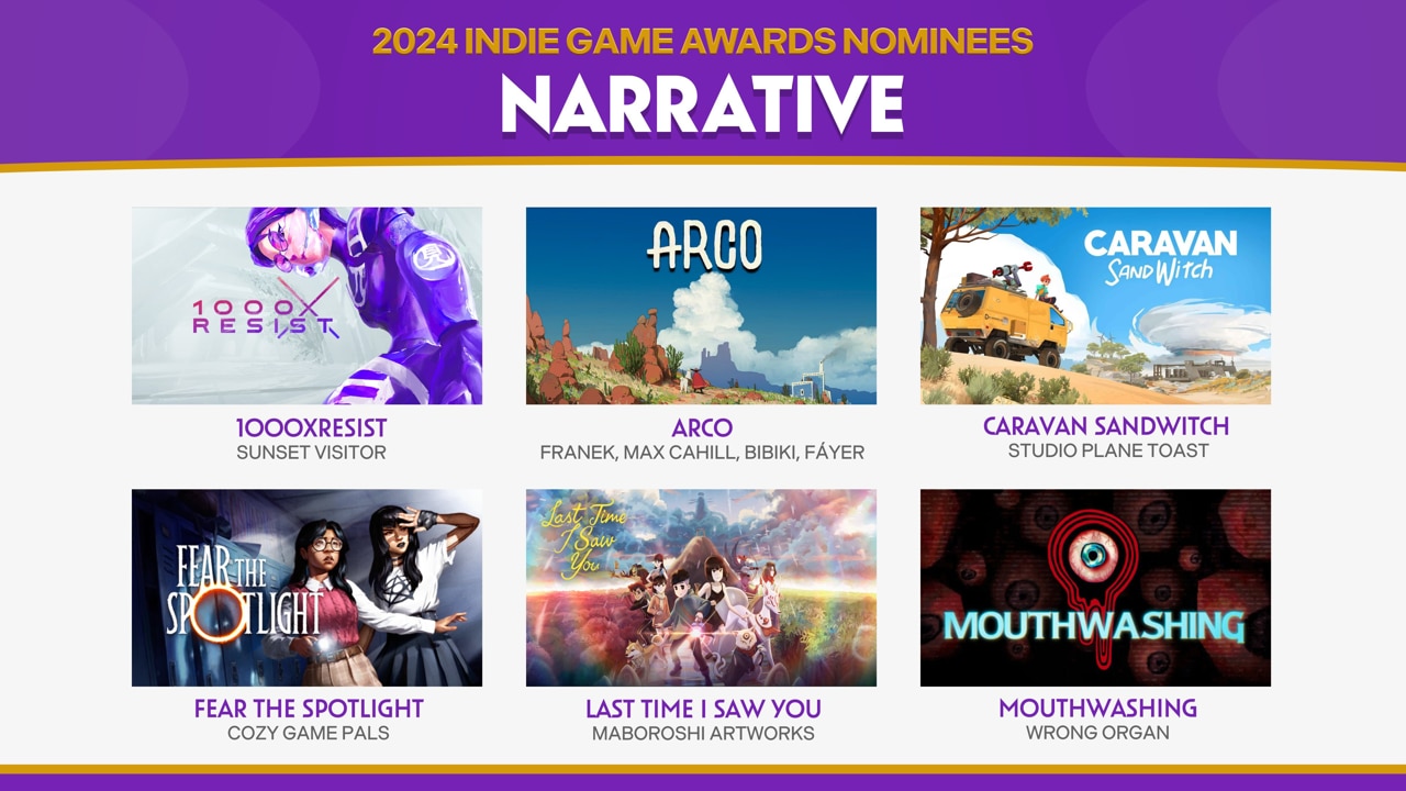 The Indie Game Awards Nominees