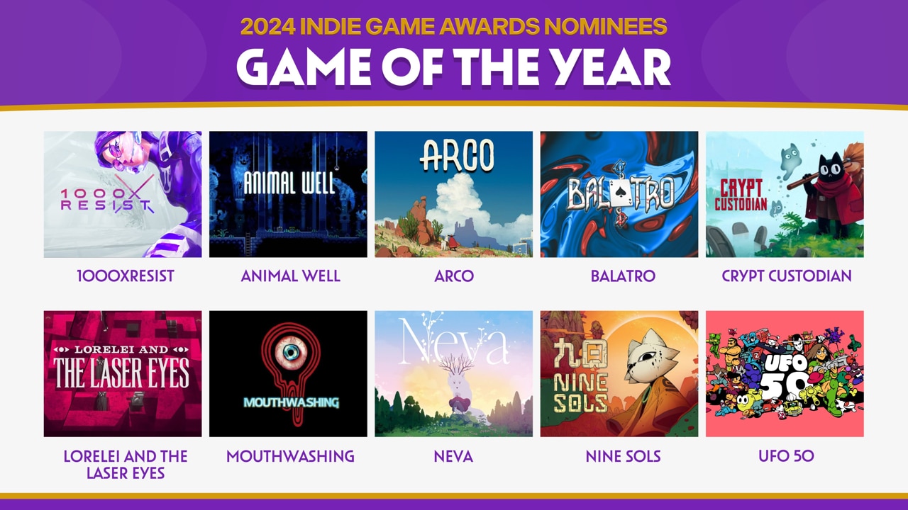 The Indie Game Awards Nominees