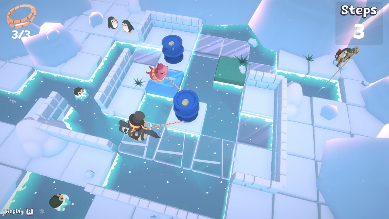 Hogtie puzzle game