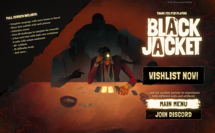 Black Jacket Steam Next Fest demo