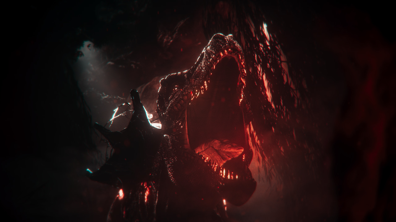 Cinematic Still from the Wilderdark game