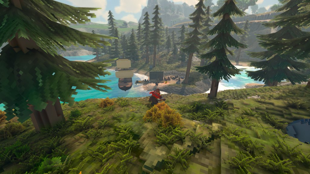 Screenshot from Taival, the open-world co-op Adventure RPG.
