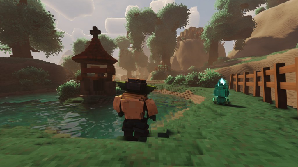 Screenshot from Taival, the co-op Action RPG game.