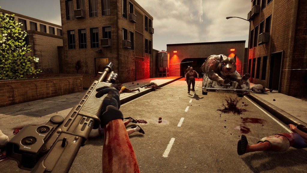 Zogs, the zombie dogs, are fast and  launch themselves at players from range.