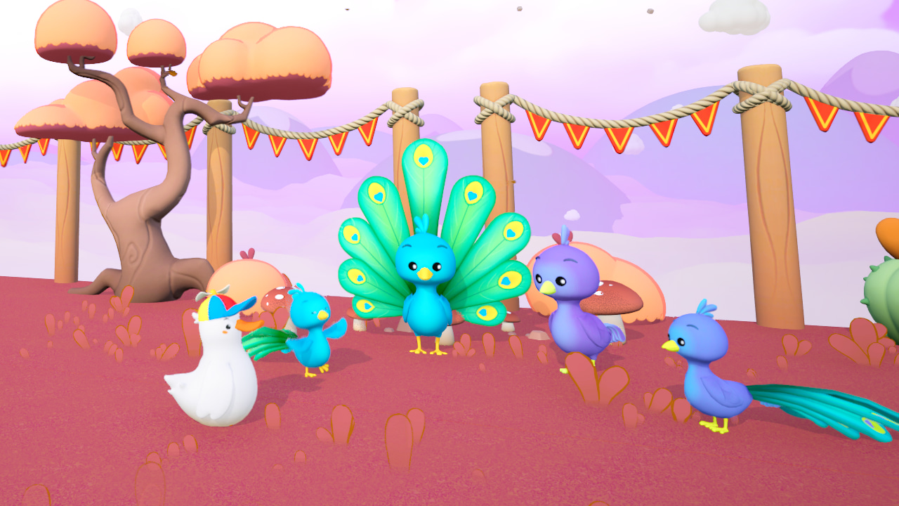 Duckie meets interesting NPCs.