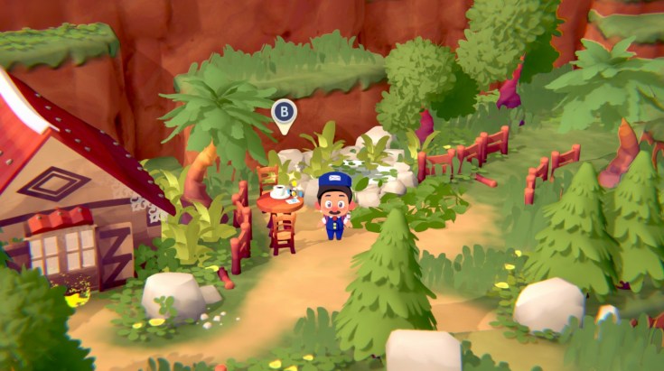 Screenshot from the Mafate demo