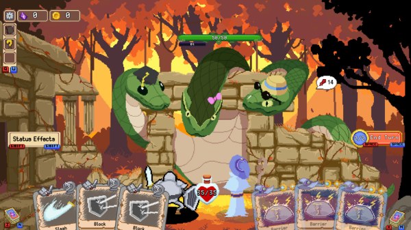 2 good friends are facing a dangerous monster.