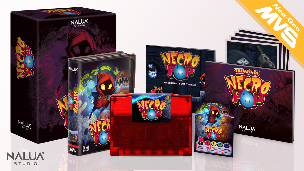 A new game for Neo Geo AES and Neo Geo MVS.