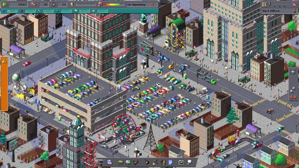 Build multistory parkings in the middle of the city by demolishing whole neighborhoods.