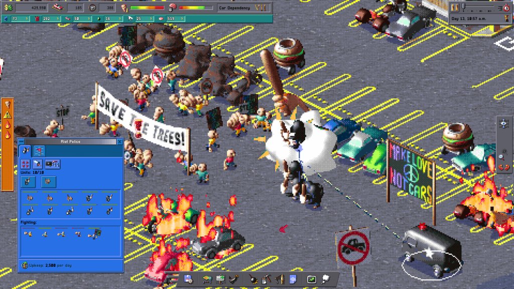 Protesters react to your business practices and choices.